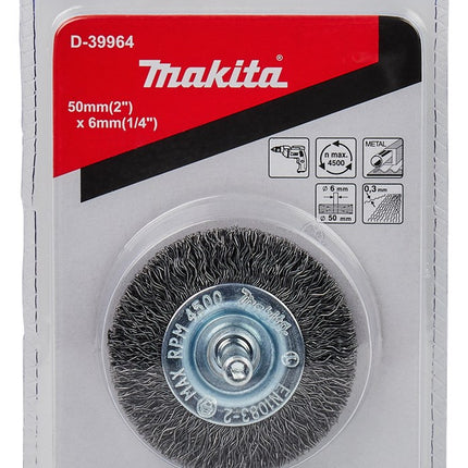 Makita Rondborstel 6X50mm Vlakborstel Drd – D-39964