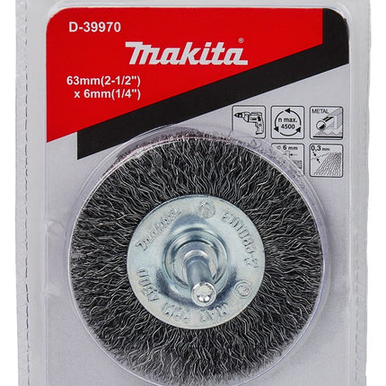 Makita Rondborstel 6X63mm Vlakborstel Drd – D-39970