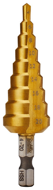 Makita TRAPPENBOOR 9 TRAPS 4-20MM