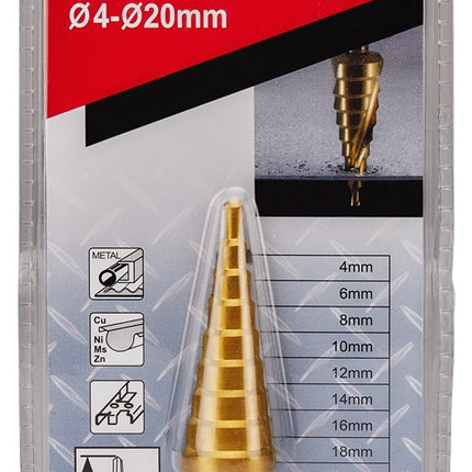 Makita TRAPPENBOOR 9 TRAPS 4-20MM