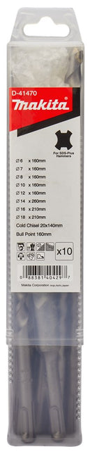 Makita B2S Betonboor-/beitelset 10-Delig – D-41470