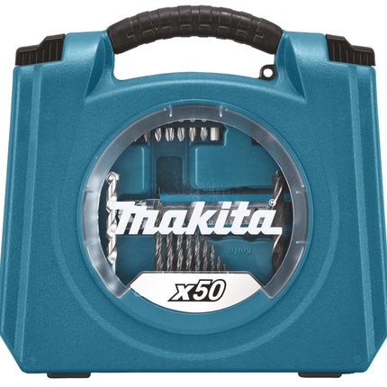 Makita BOOR-/schroefbitset 50-Delig Boor/bit Set – D-42014