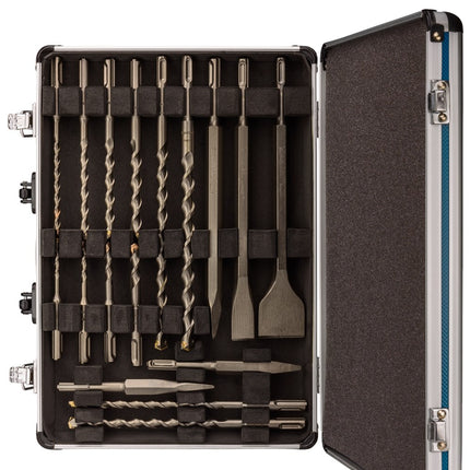 Makita BOOR-/beitelset 17-Delig SDS 17 Delig – D-42444