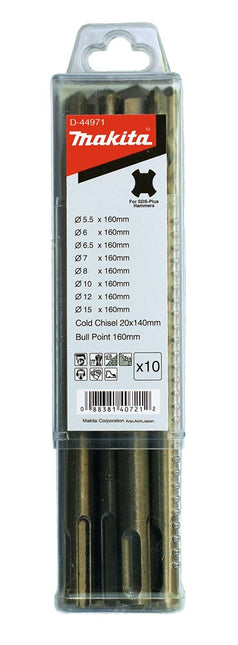 Makita B2S Betonboor-/beitelset 10-Delig – D-44971