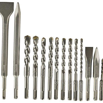 Makita B2S: BETONBOOR-/BEITELSET 17-DELIG