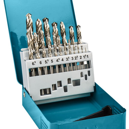 Makita Metaalborenset 19-Delig 1-10mm – D-54025
