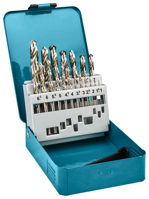 Makita Metaalborenset 19-Delig 1-10mm – D-54025