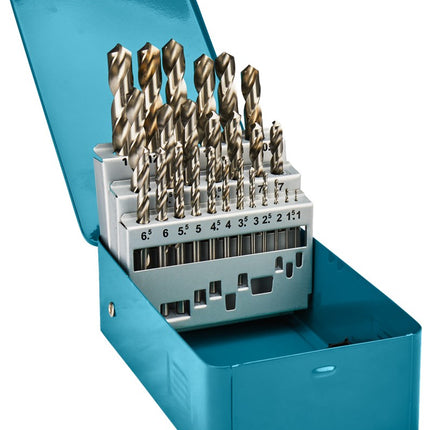 Makita Metaalborenset 25-Delig 1-13mm – D-54031