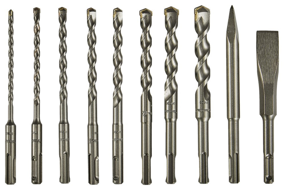 Makita B2S: BETONBOOR-/BEITELSET 10-DELIG