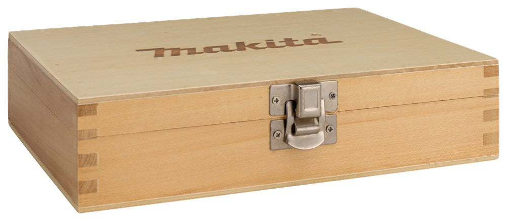 Makita Freesset 12-Delig 6mm - in Houten KIst – D-57065