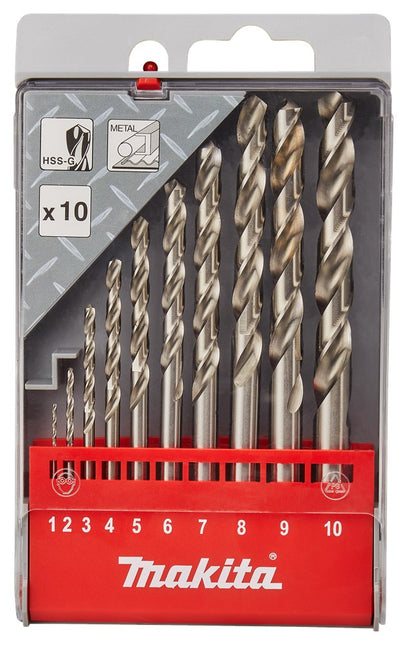 Makita Metaalborenset 10-Delig – D-57205