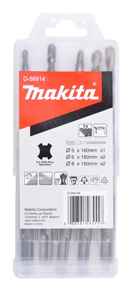 Makita B2S Betonboorset 5-Delig – D-58914