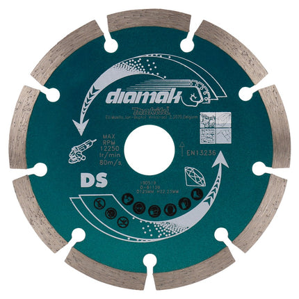 Makita Diamantschijf 125X22,23X1,8mm 125X22.23X1.8mm – D-61139
