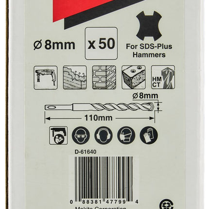 Makita B2S: BETONBOOR 8X110MM