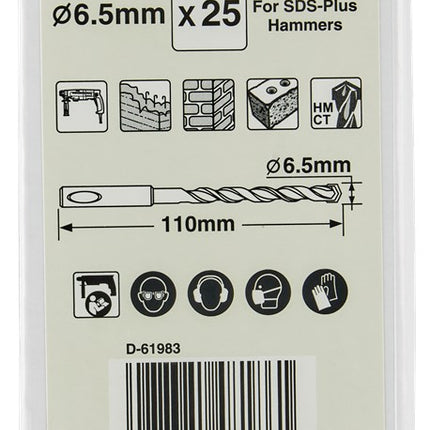 Makita B2S: BETONBOOR 6,5X110MM