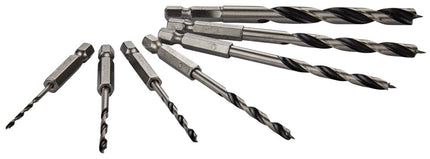 Afbeelding Makita houtspiraalborenset 8-dlg 1/4 D-62371