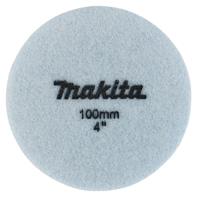 Makita Spons Blauw Zacht Medium 100mm – D-62533