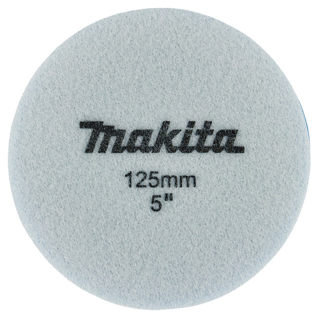 Makita Spons Blauw Zacht Medium 125mm – D-62549
