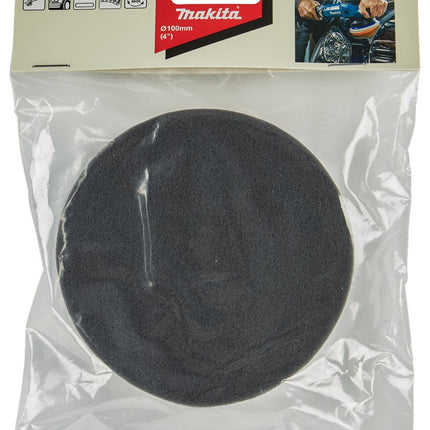 Makita Spons Zwart Zacht Fijn 100mm – D-62561