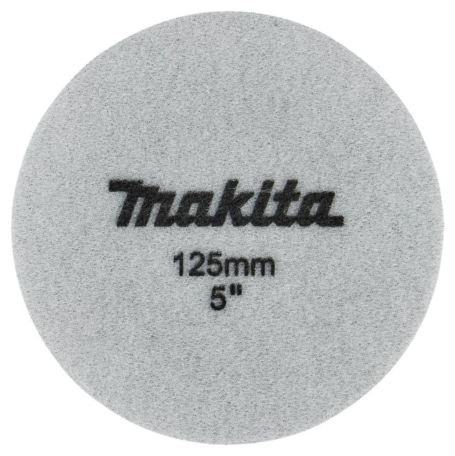 Makita Spons Zwart Zacht Fijn 125mm – D-62577