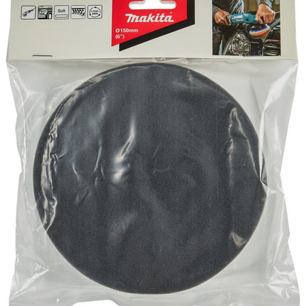 Makita Spons Zwart Zacht Fijn 150mm – D-62583