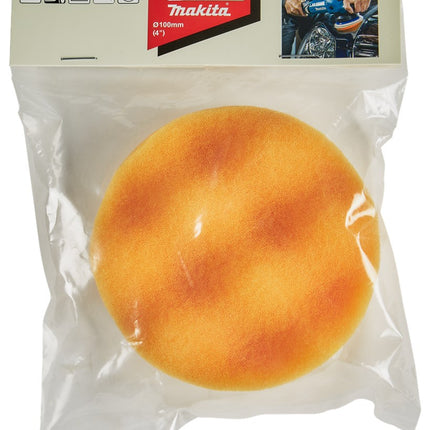Makita Spons Oranje Zacht Grof 100mm – D-62599