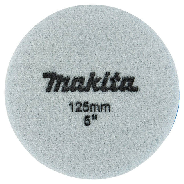 Makita Spons Blauw Zacht Medium 125mm – D-62636
