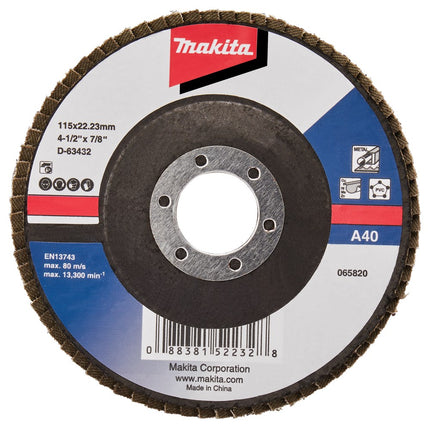 Makita Lamellenschijf 115mm A40 Lamellensch. 115X22mm 10st – D-63432-10
