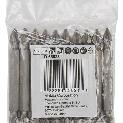Makita Schr.bit PH1-PH1 10st Dubbel – D-65523