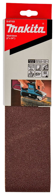 Makita Schuurband K60 76X610 Red - 5st – D-67153