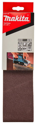 Makita Schuurband K100 76X610 Red - 5st – D-67175