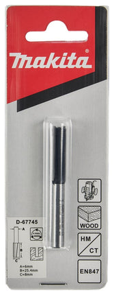 Makita Groeffrees 8X25,4 S6 – D-67745