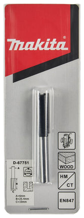 Makita Groeffrees 10X25,4 S6 – D-67751