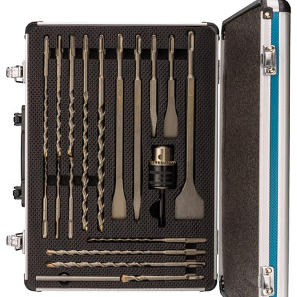 Afbeelding Makita boor/beit /boork set 18dlg D-71196