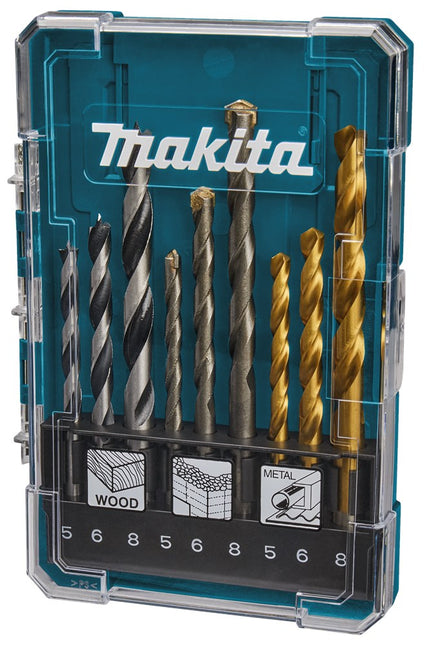 Makita Borensetsteen/hout/hss 9-DLG – D-71962