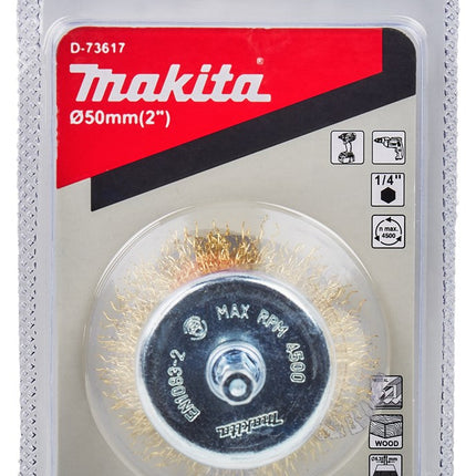 Makita Komborstel ZK1/4" " X50mm 50mm 1/4" Mess – D-73617