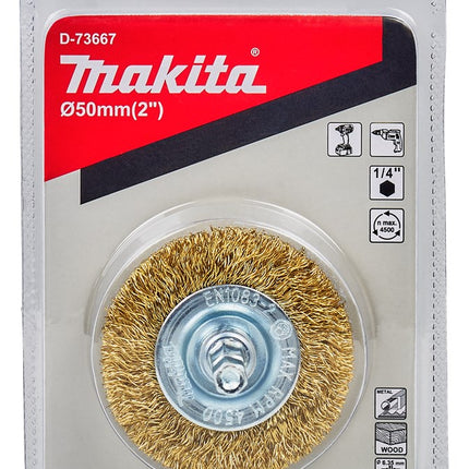 Makita Rondborstel ZK1/4" " X50mm – D-73667