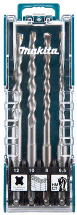 Makita Sds+hamerbset 4DLG 6.5/8/10/12 – D-74728