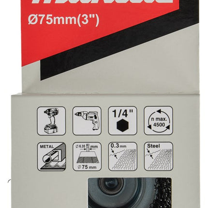 MAKITA D-76445 KOMBORSTEL 1/4"X75MM