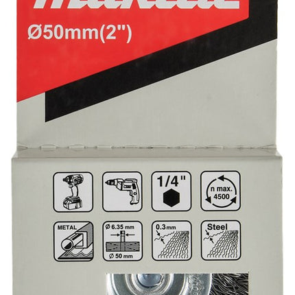 MAKITA D-76473 RONDBORSTEL 1/4"X50MM