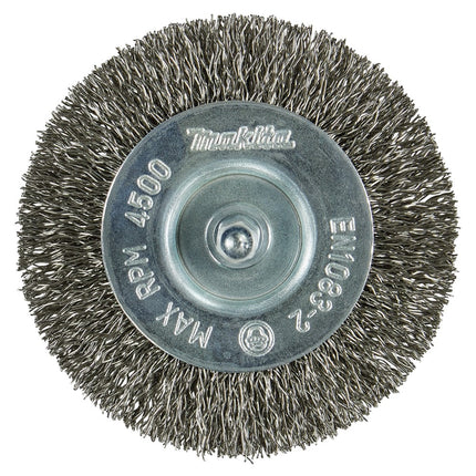 MAKITA D-76635 RONDBORSTEL 1/4"X75MM RVS