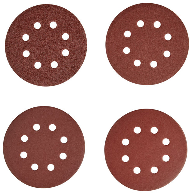 Makita Schuurschijfset 125mm Red Velcro – D-77229