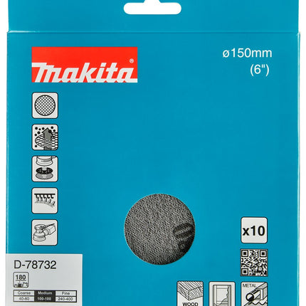Makita SCHUURNET 150MM K180 D-78732
