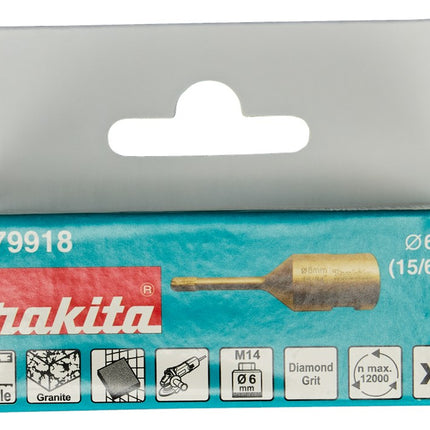 Afbeelding Makita diamantboor m14x6mm D-79918