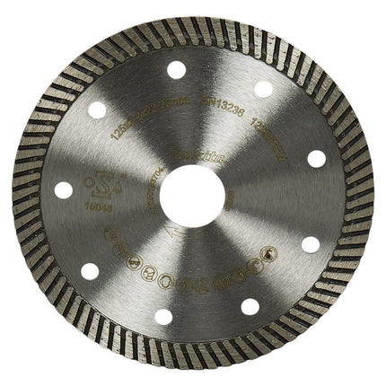 Afbeelding Makita diamantschijf 125x22,2mm turbo D-80167