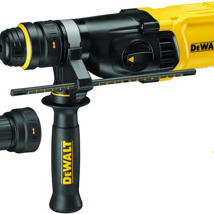 DeWALT 800w sds+ combihamer 26mm met snelwisselboorhouder in tstak koffer + 3 beitels dt60330-qz + 5 boren dt60302-qz D25134KP