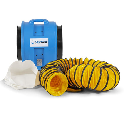 DRYFAST VENTILATOR DAF7500 SET          MET 1 STOFZAK EN 1 SLANG 10M