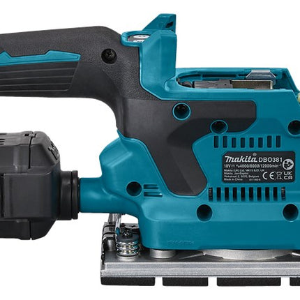 Makita DBO381ZU 18V Vlakschuurmachine