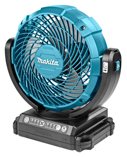 Makita DCF102Z 14,4V/ 18V Ventilator met Zwenkfunctie