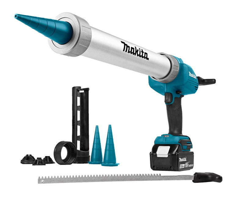 Makita DCG180RTX 18V Lijm- en Kitspuit met 5.0Ah Accu